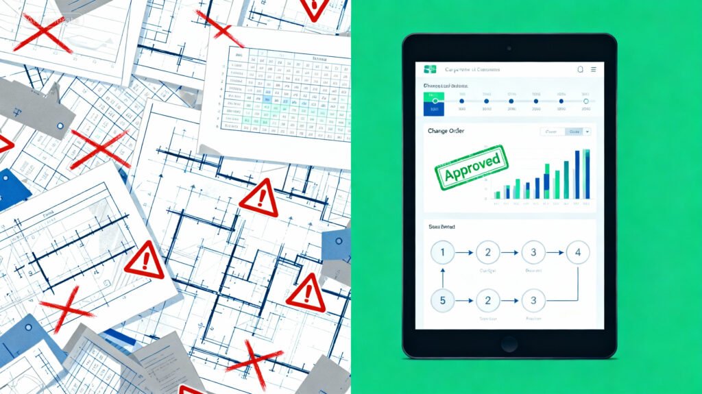 construction change order management system