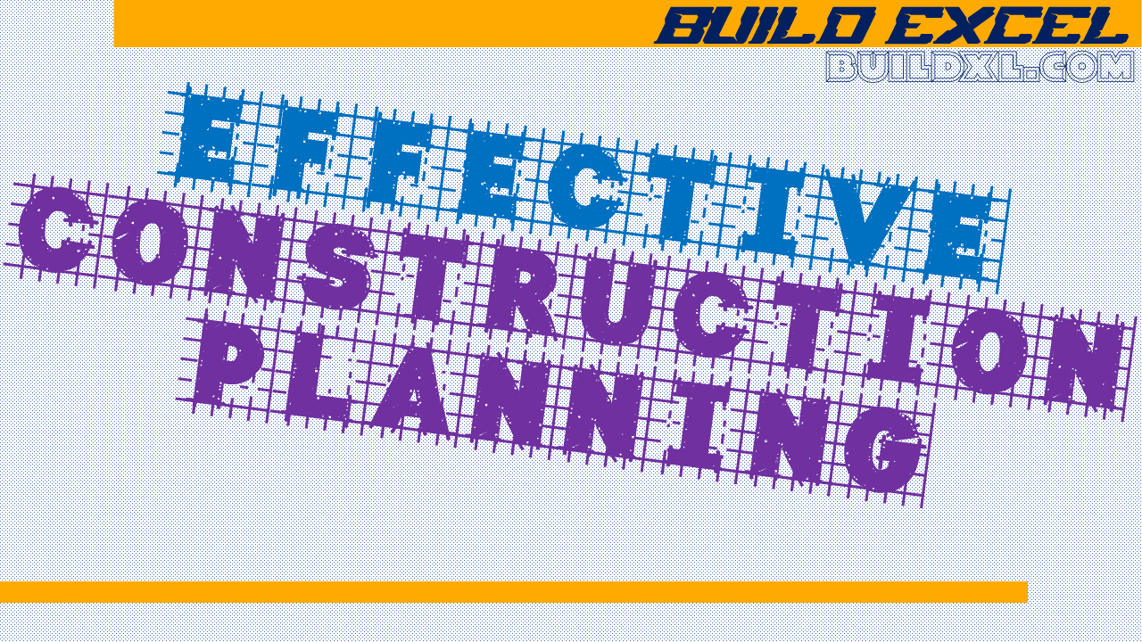 Planning construction project management strategies