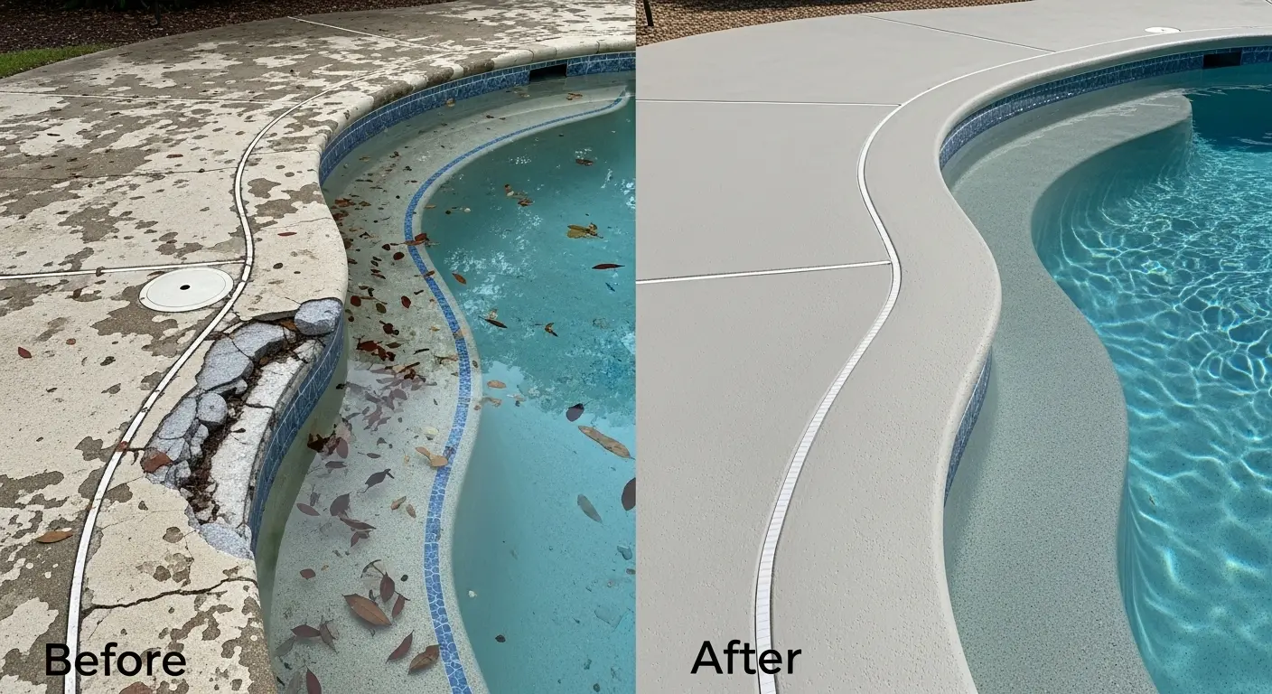 Pool Deck Refinishing Phoenix